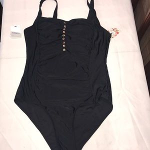 One Piece Black Swimsuit